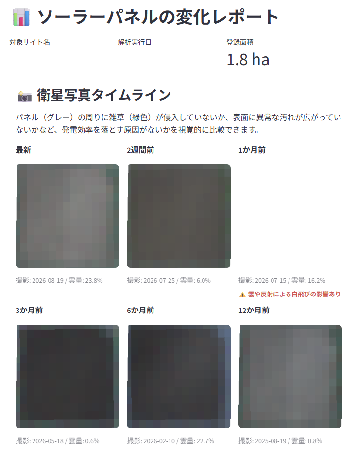 千葉県の太陽光発電所 衛星写真